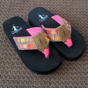 Corky's kids sandals size 10 toddler